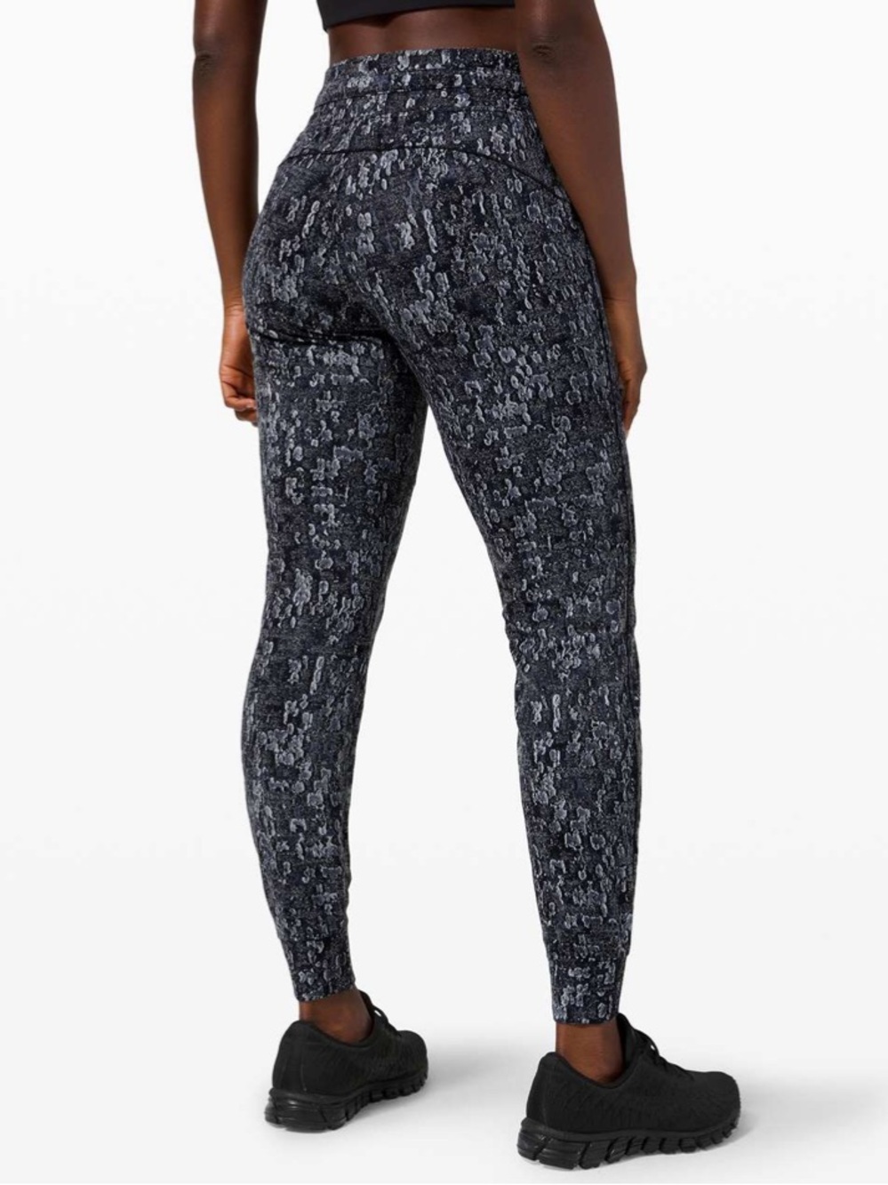 Lululemon Ready to Rulu Jogger 29" Eventide Jacquard Spray Dye Black Deep Coal